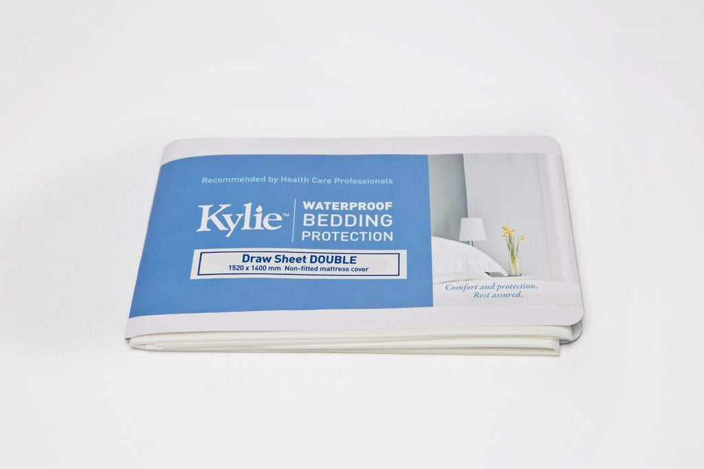 Kylie Waterproof Bedding sheet bed protector Lille continence 